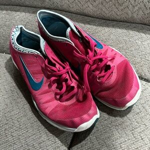 Pink Nikes